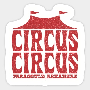 Circus Circus Logo Sticker